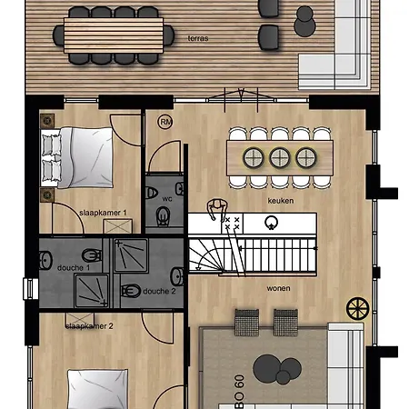 Veluwe Met Prive Binnenzwembad & Sauna | 8 Personen * Wekerom