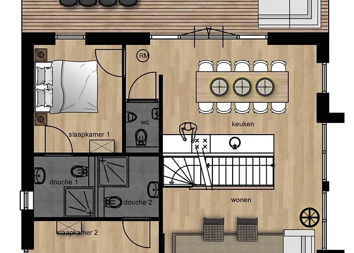 Veluwe Met Privé Binnenzwembad&sauna | 8 Personen * Wekerom